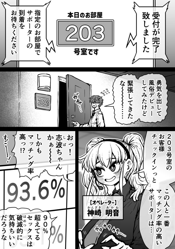 完全同意型性風俗SS株式会社【ケダモノ編】 無料エロ漫画 raw エロ同人誌画像 002
